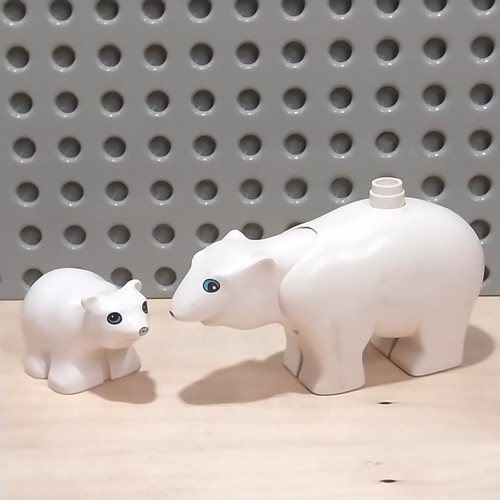 Lego duplo tiere eisbär mit - duplo,