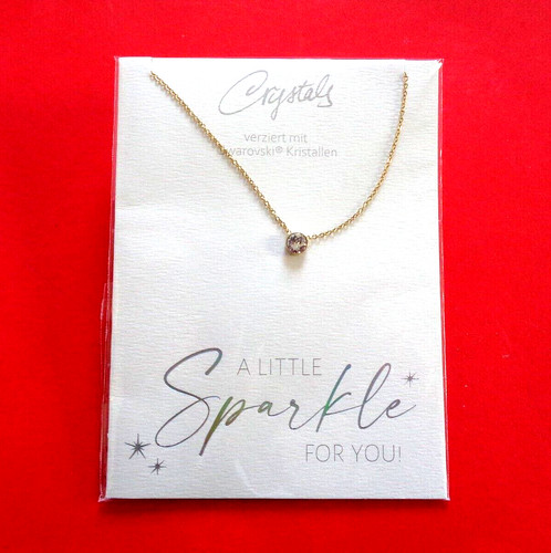 Halskette sparkle vergoldet - sparkle,