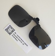 ANGEBOT $$$ Überbrille Brille Aufsatz Schwarz Clip-on Sonnenbrille Autofahrer