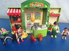 5639 Blumenladen Flora Shop Klappbox v Figuren Blumen Playmobil  7213