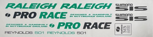 Raleigh pro rennen set - pro,
