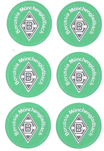 Borussia gladbach aufkleber - borussia, m'gladbach