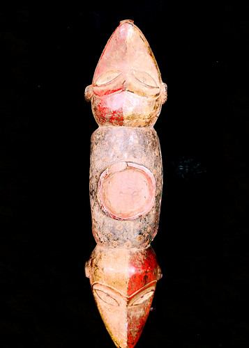 Alter tribal bakongo - bakongo, kopf
