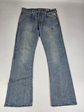 Replay M923 Jimi regular fit bootcut denim Jeans Hose Gr 33/32