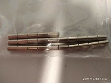 Magnet 25 Stück Stabmagnet Rund ideal für Metallwände / Seiten