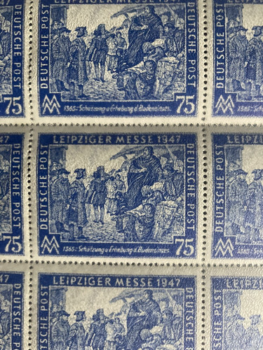 Leipziger messe herbst - messe, 1947
