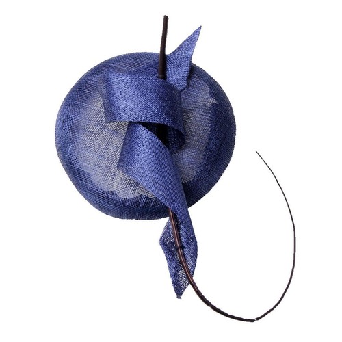 Königsblauer fascinator hut - königsblauer,
