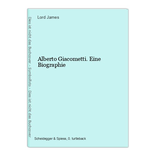 Alberto giacometti eine - giacometti.,
