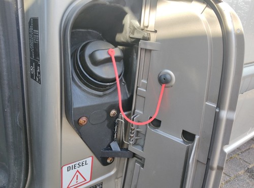 Halteband für tankdeckel - halteband,
