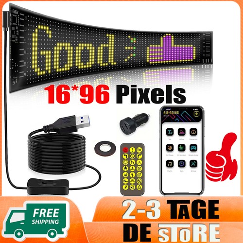 Flexibles auto led display - flexibles,