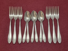 Wmf  Florenz 6 Kuchengabeln 6 Kaffeelöffel guter Zustand 