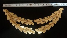 Schirmmützen Schirm Marine Admiral unkonvektioniert golden auf schwarz