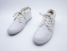 LACOSTE Herren Sneaker Freizeitschuh Boots Leder weiß Gr 42 EU Art 22988-10