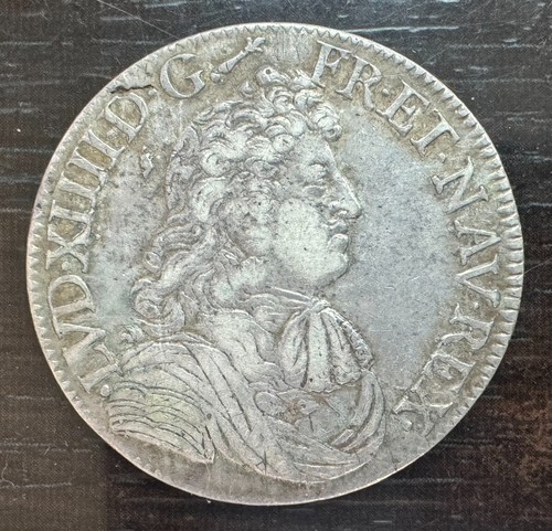 Louis xiv 1643 1715 ecu - -,