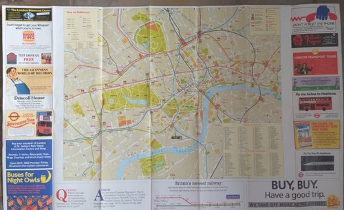 Map central london - [map],