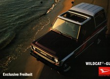 Prospekt Daihatsu Wildcat GL
