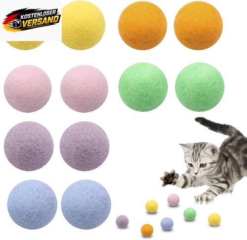 Filzkugeln katzen spielzeug - filzkugeln,