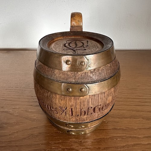 Holz fass bierkrug - holz,