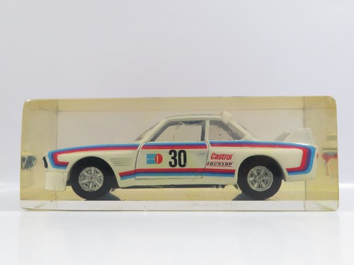 Acrylblock mit modellauto bmw - acrylblock,