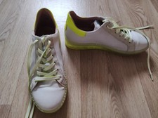 Gelb/weiße Schuhe von mijus Gr. 38