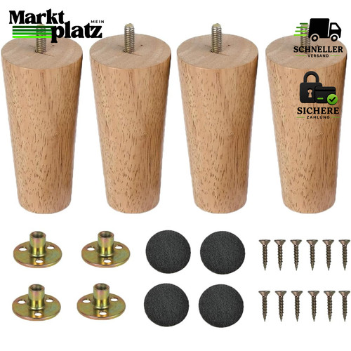 Möbelfüße holz tischbeine - möbelfüße,