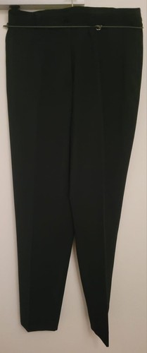 Schicke schwarze buntfaltehose - schicke,