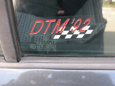Mercedes 190E W201 Sportline DTM´92 Decal Aufkleber 2 Stück