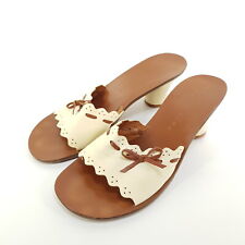 Chie Mihara Sandaletten Damen Gr. EU 40 Braun Beige Leder Sandalen