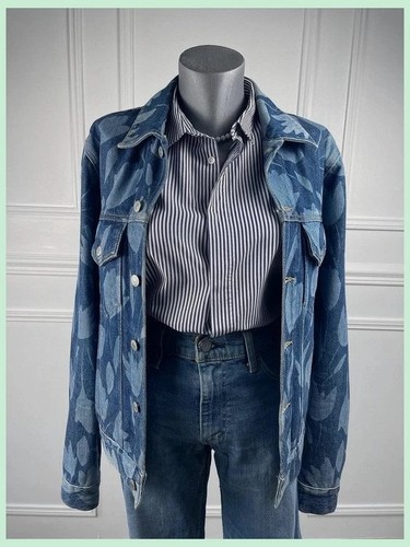 Sandro paris jeansjacke - sandro, blau