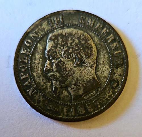 Frankreich centimes 1867 - frankreich, 5