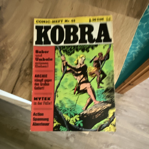 Kobra comic heft - kobra, (1974)