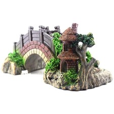 Aquarium Dekoration aus Harz für kleine Fische Garnelen und Schildkröten