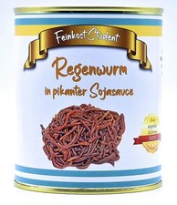 Regenwurm in pikanter