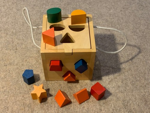 Holzwürfel steckspiel puzzle - holzwÜrfel,