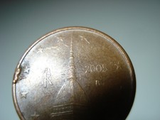 2 Cent Münze 2005  Italien
