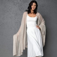 Fest Gala Hochzeit Mohair Cape