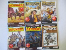 WESTERN ROMANE  G.F. UNGER  WILDWESTROMANE 6 Sammelbänder 20 Western G.F Unger
