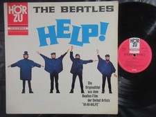 THE BEATLES Help! / LP Germany 1965 HÖR ZU ELECTROLA SHZE 162