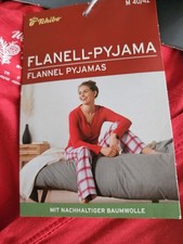 Tchibo Flanell Pyjama - Gr. 40