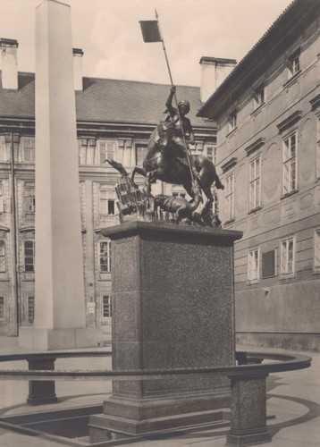 Ansichtskarte prag hradschin - prag,