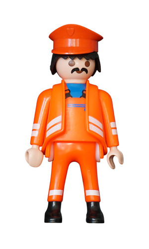 Playmobil figur zug bahnhof - figur,