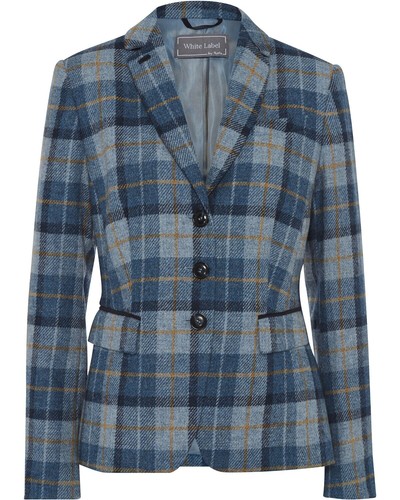 White label karo blazer - white,