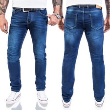 Herren Jeans Hose Slim Fit
