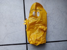 Barbapapa - eine  alte aufblasbare PVC Figur -ca. 20 cm - in gelb - selten !!!!!