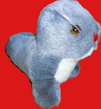 ❤️ 1x grau Robbe SEEHUND Heuler ❤️ STOFFTIER Plüschtier Kuscheltier Spielzeug