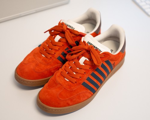Dsquared2 boxer sneaker - boxer, rot