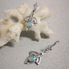 Opal schmuck ohrringe - opal,