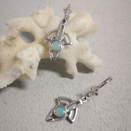 Opal schmuck ohrringe - opal,