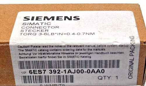 Siemens 6es7392 1aj00 0aa0 - siemens, 6es7392-1aj00-0aa0
