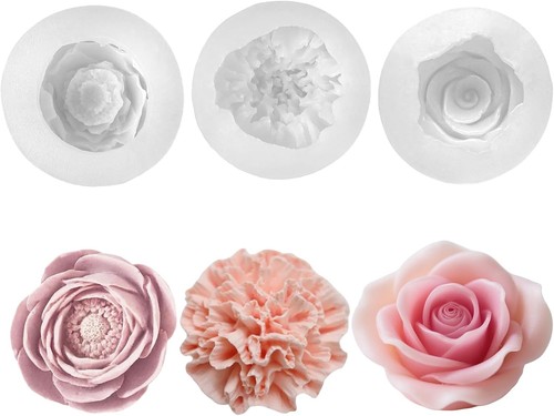 Silikonform blumen stück - blumen, 3